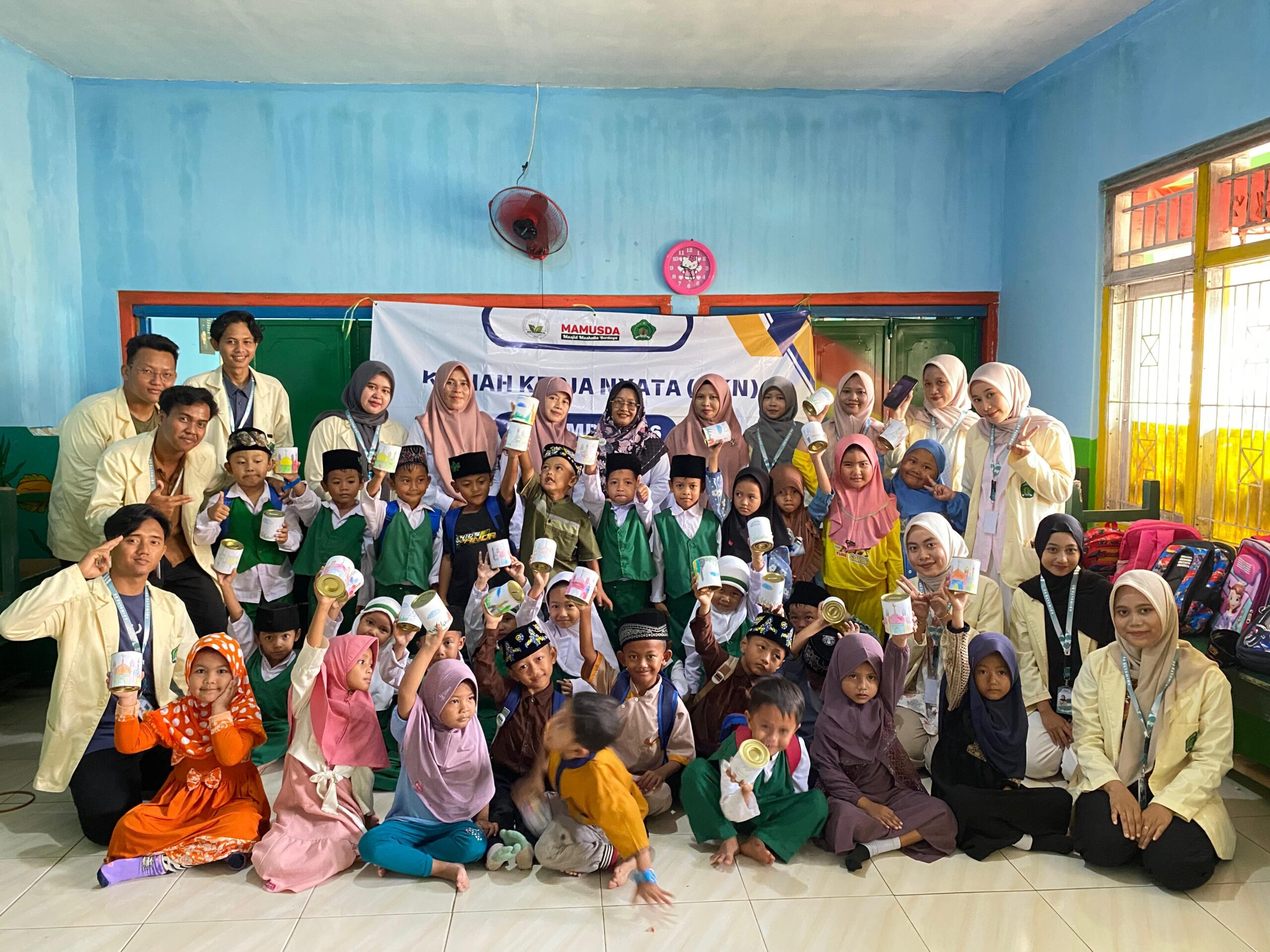 Mahasiswa KKN 06 Unugha Cilacap Dorong Budaya Gemar Menabung di RA Masyitoh 01 Adimulya